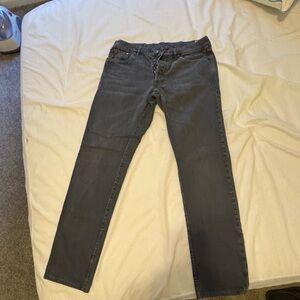 Brunello Cucinelli Men's Dark Gray Jeans